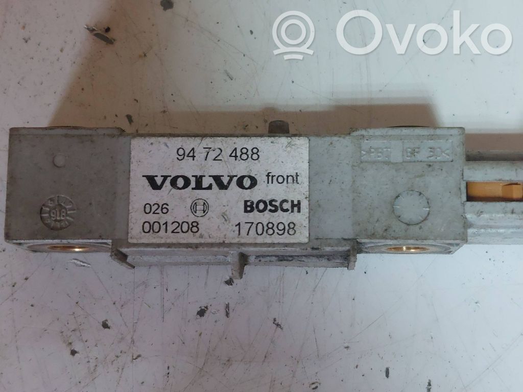 Volvo S80 Airbag deployment crash/impact sensor 