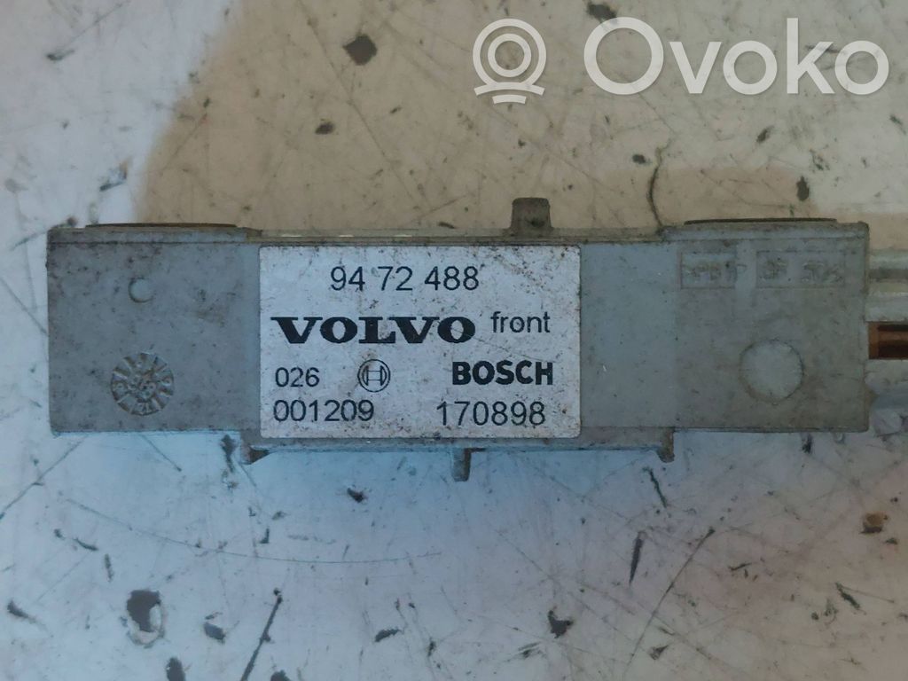 Volvo S80 Airbag deployment crash/impact sensor 
