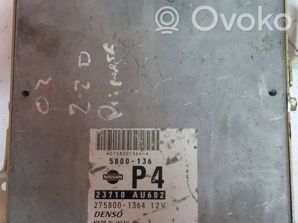 Engine control unit/module   23710AU600,5800136,2758001364