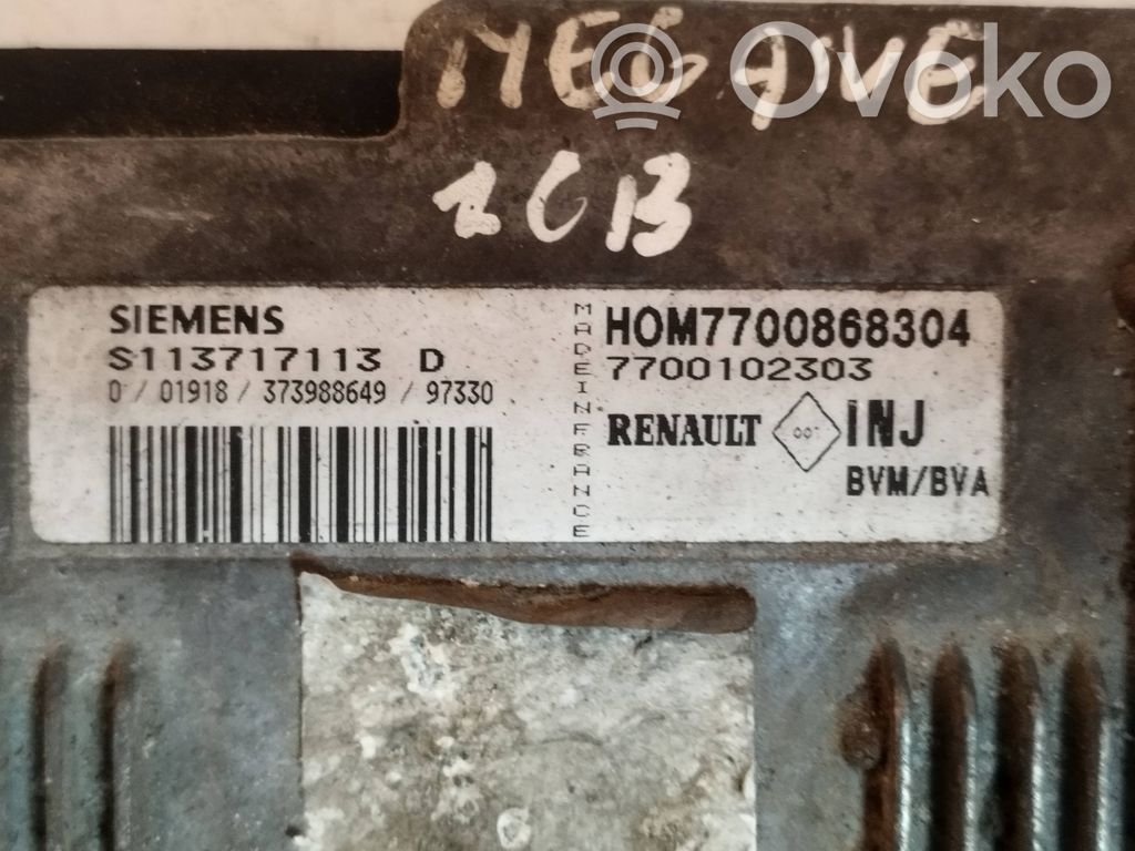 Renault Megane I Engine control unit/module 