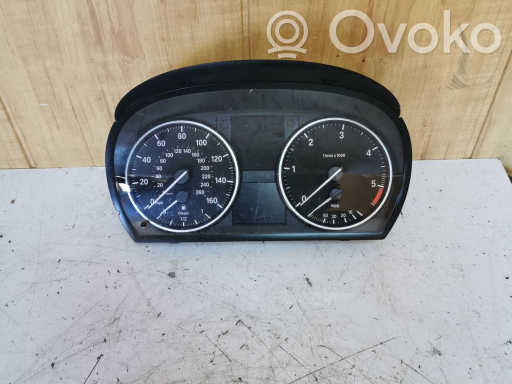 BMW 3 E90 E91 Speedometer (instrument cluster) 