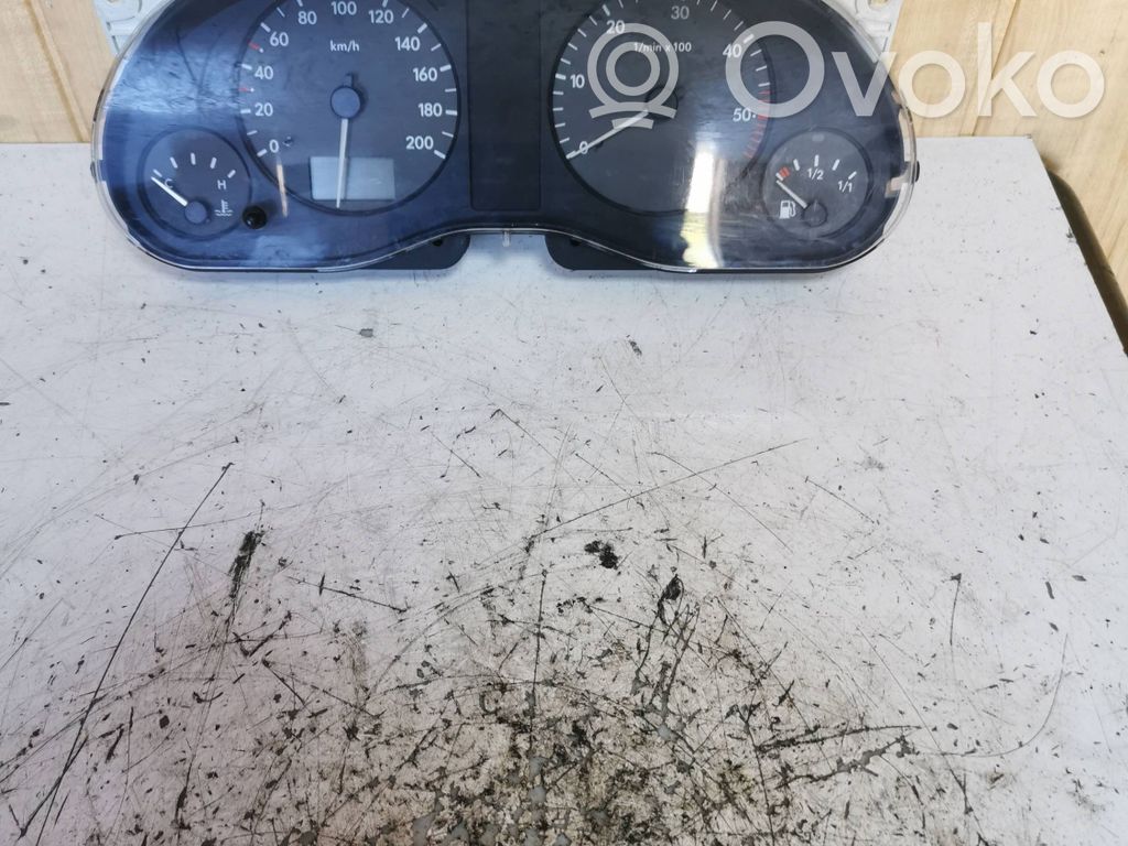 Volkswagen Sharan Velocímetro (tablero de instrumentos) 
