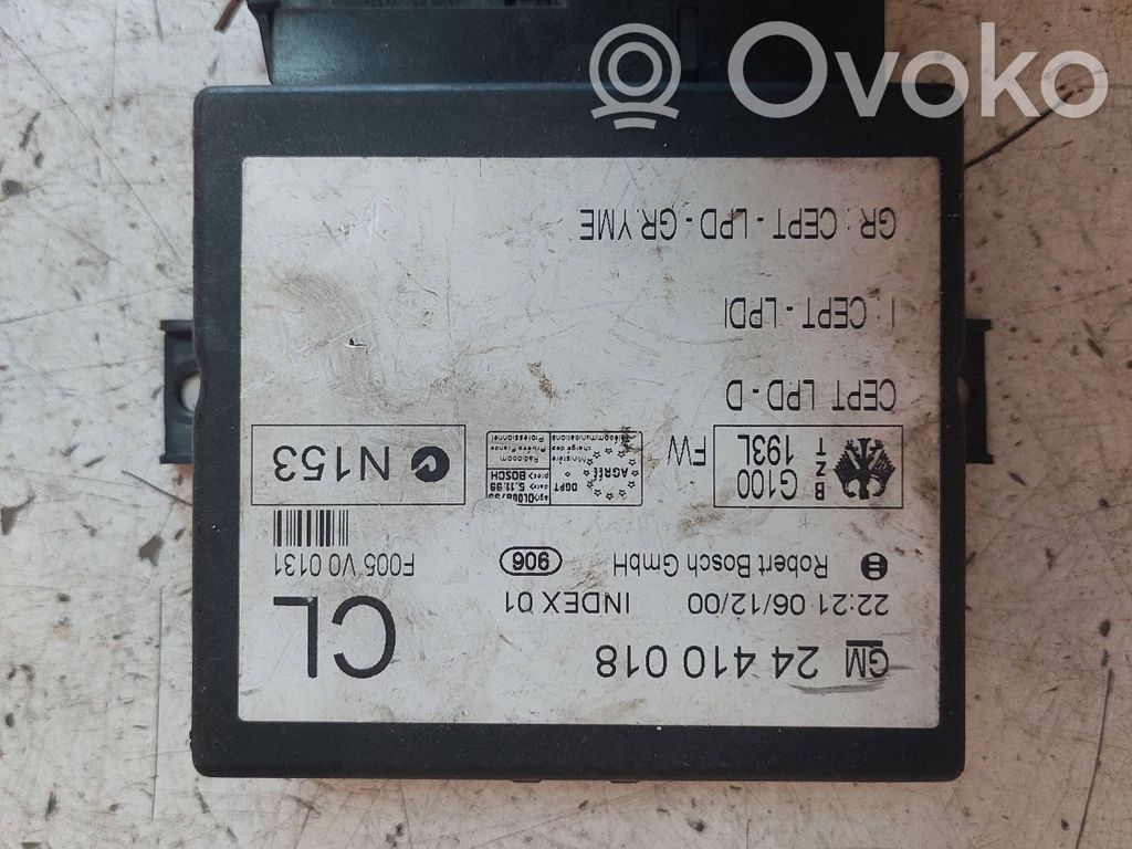 Module confort   24410018,F005V00151