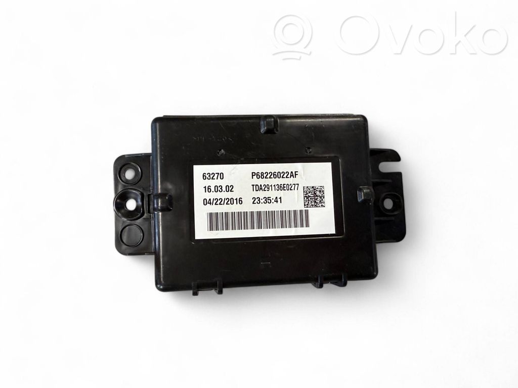 Chrysler Pacifica Air conditioning/heating control unit 
