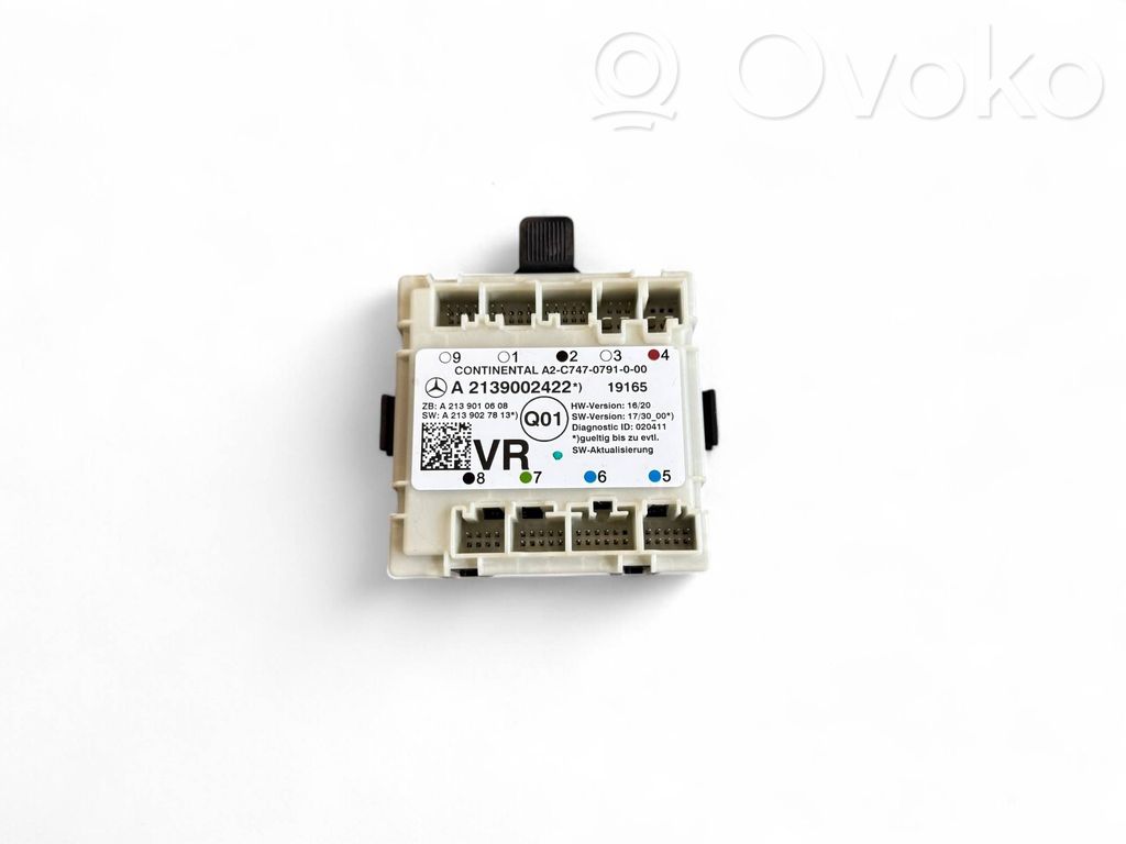 Mercedes-Benz AMG GT 4 x290 w290 Door control unit/module 