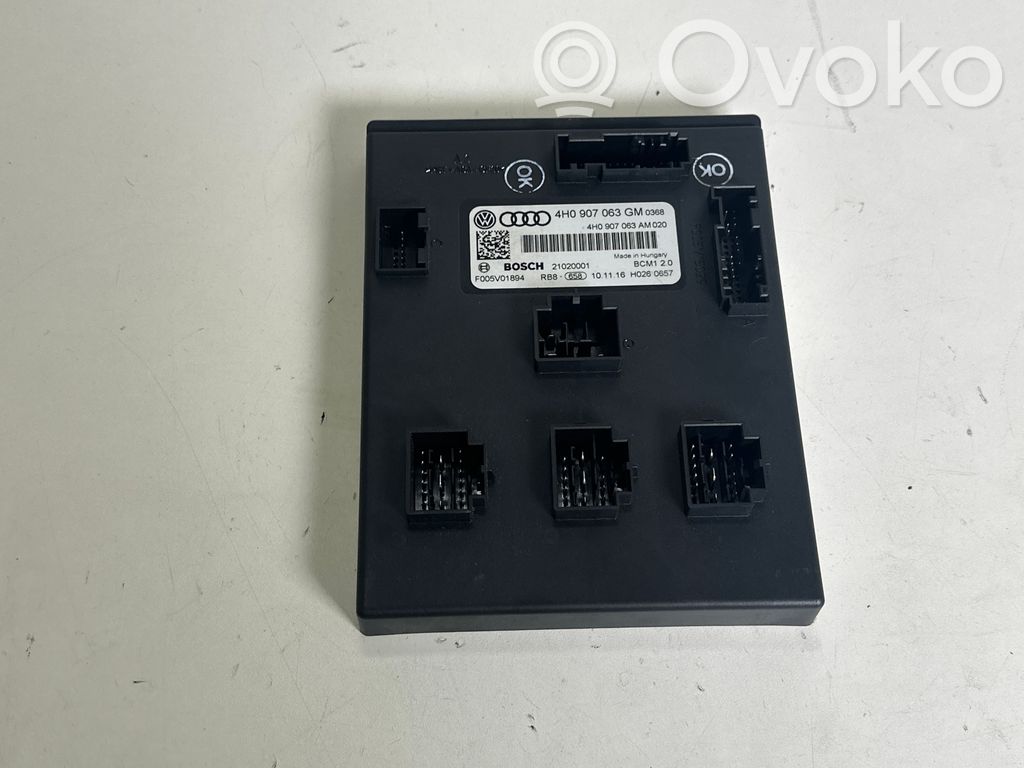 Audi A7 S7 4G Module confort 