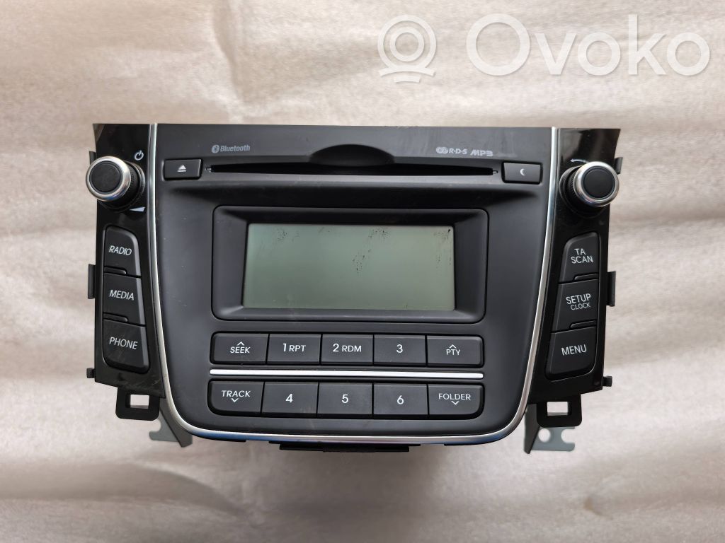 Hyundai i30 Radio/CD/DVD/GPS head unit 