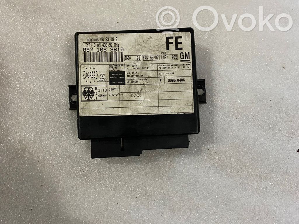 Isuzu Trooper Other control units/modules 