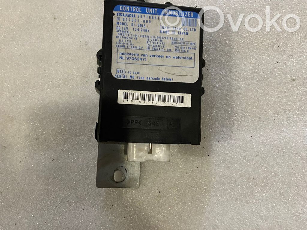 Isuzu Trooper Immobilizer control unit/module 
