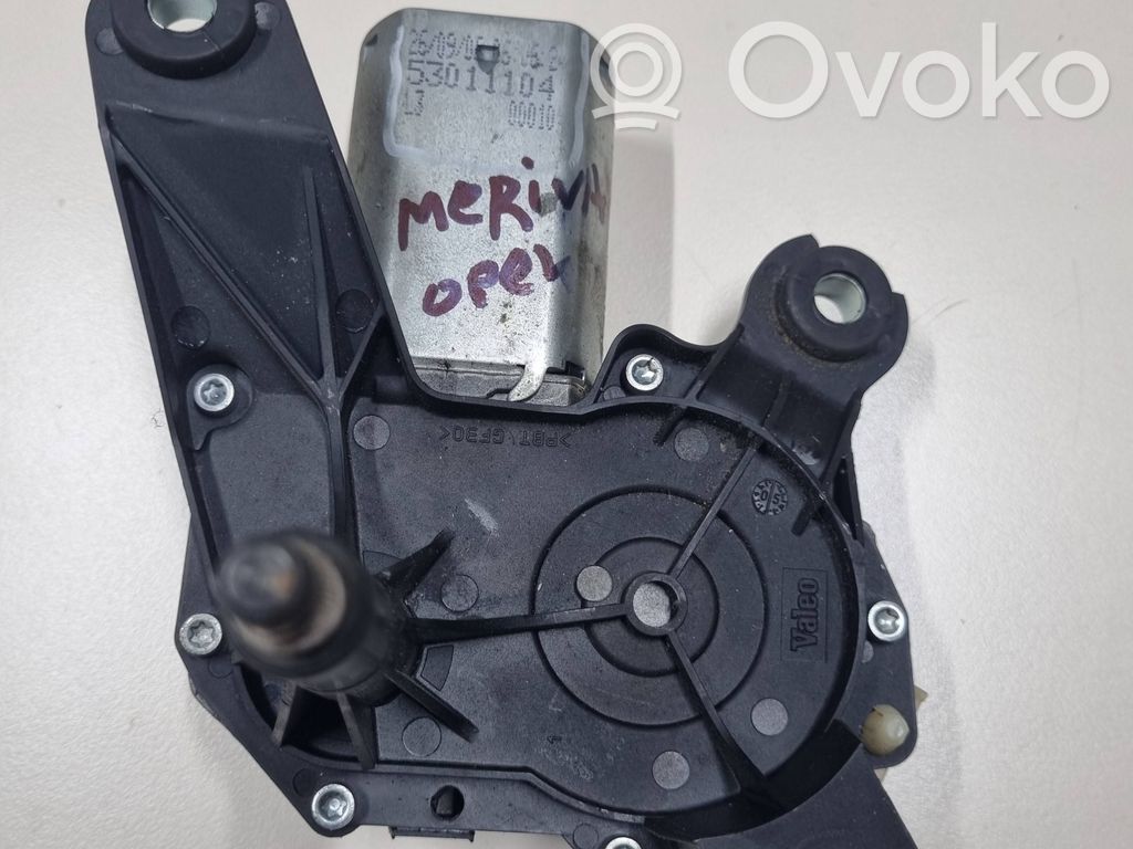 Opel Meriva A Motor del limpiaparabrisas trasero 