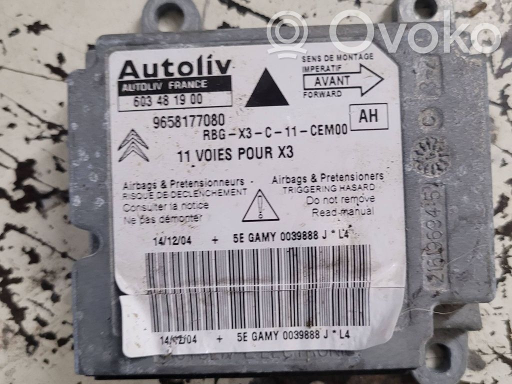 Citroen C5 Airbag control unit/module 