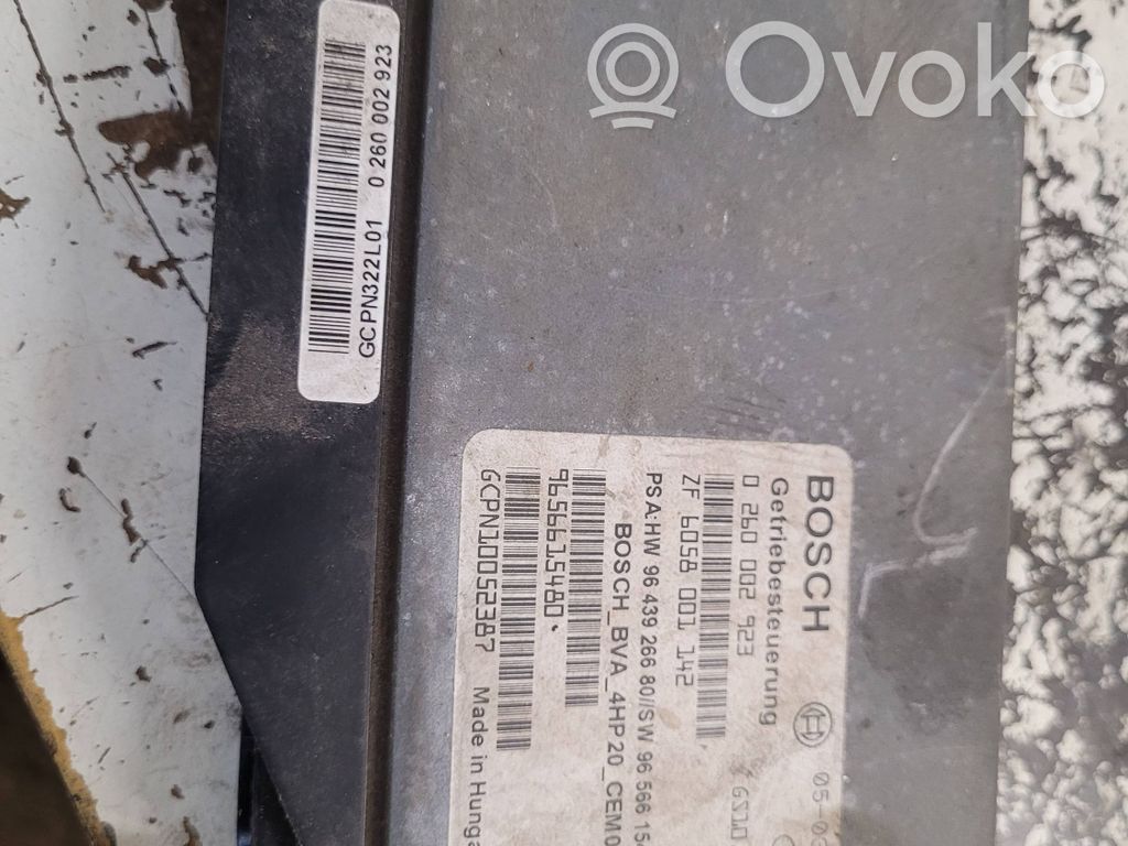 Peugeot 407 Gearbox control unit/module 
