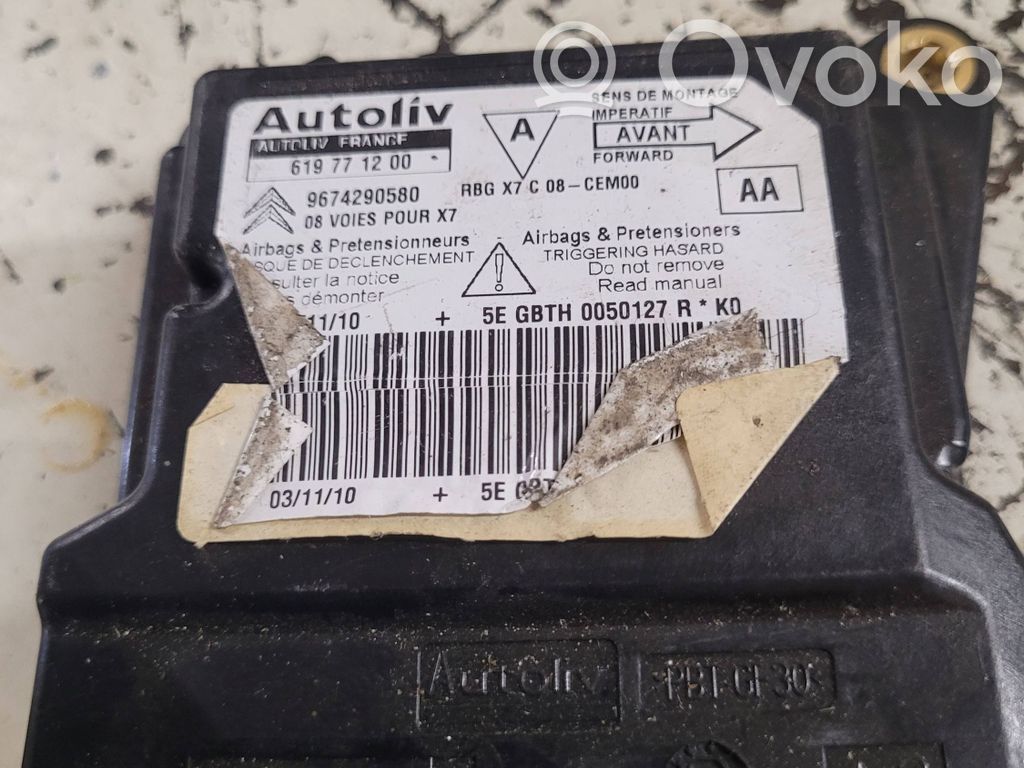 Citroen C5 Airbag control unit/module 