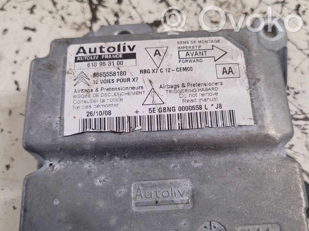 Citroen C5 Airbag control unit/module 