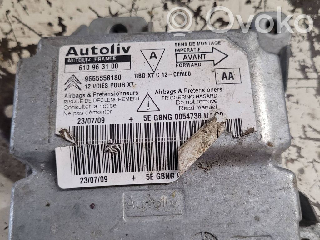 Citroen C5 Airbag control unit/module 