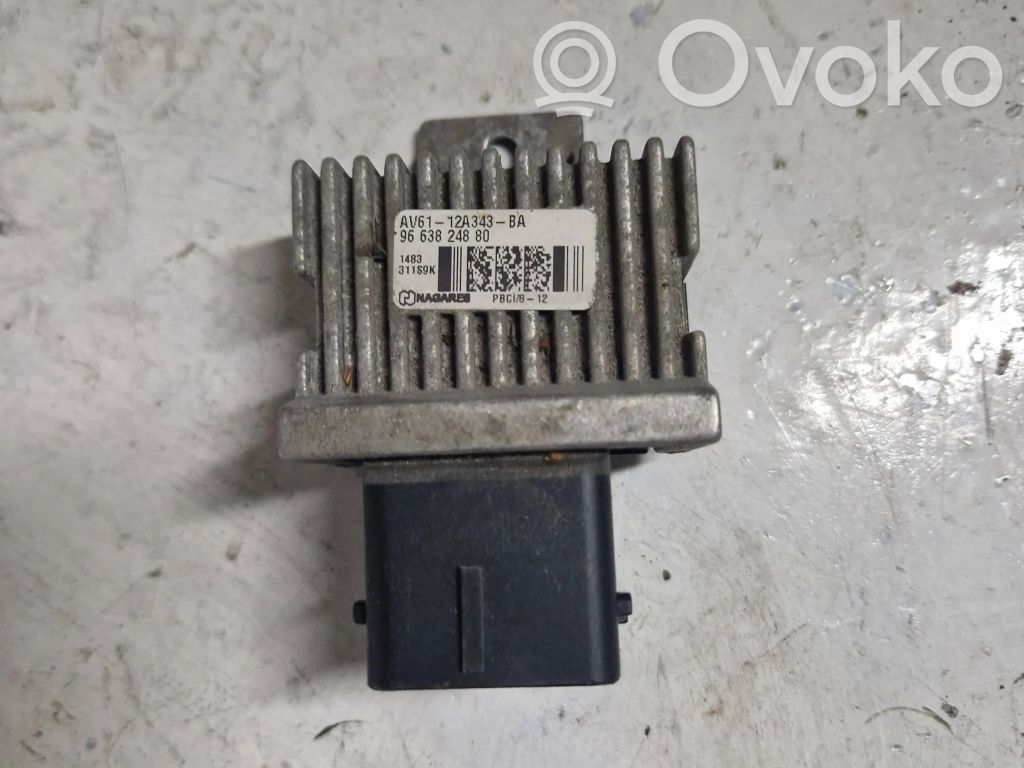 Peugeot 508 RXH Glow plug pre-heat relay 