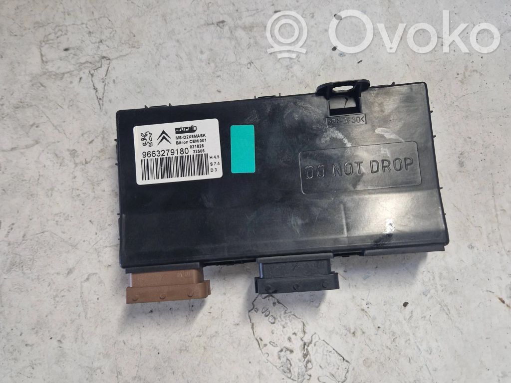 Citroen C6 Seat control module 