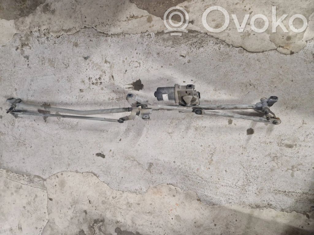 Citroen C4 II Wischergestänge Wischermotor vorne 