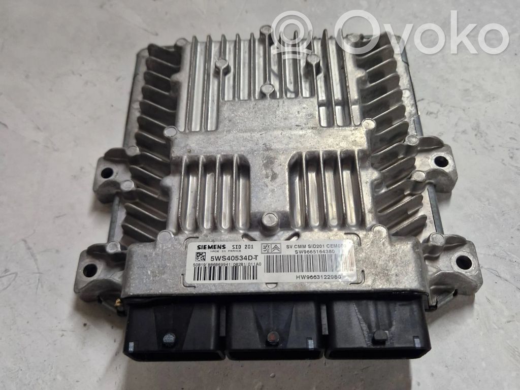 Citroen C5 Engine control unit/module 