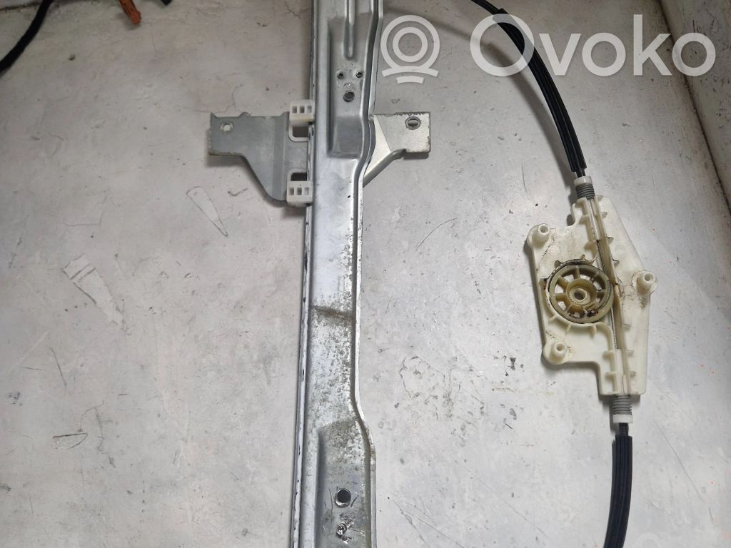 Mechanizm podnoszenia szyby przedniej bez silnika   9657133680