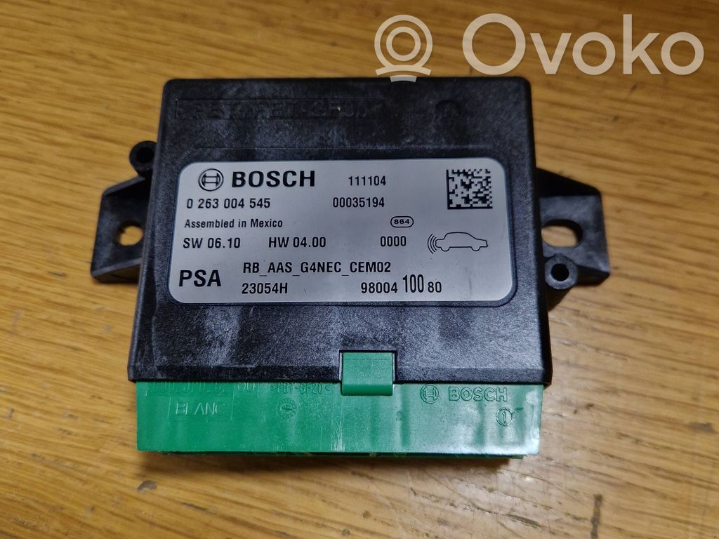 Peugeot 508 Parking PDC control unit/module 