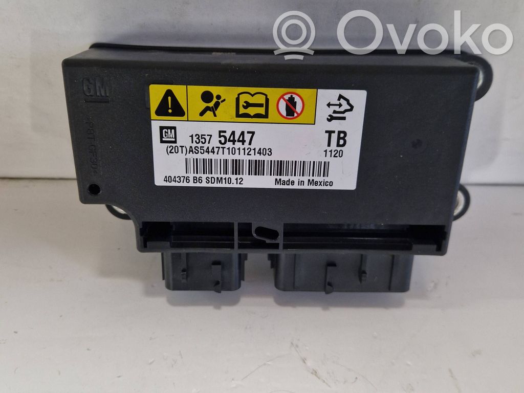 Opel Insignia A Airbag control unit/module 