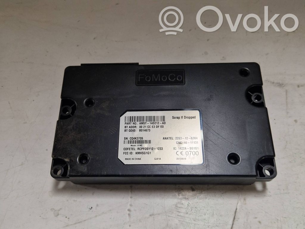 Ford Fiesta Bluetooth control unit module 