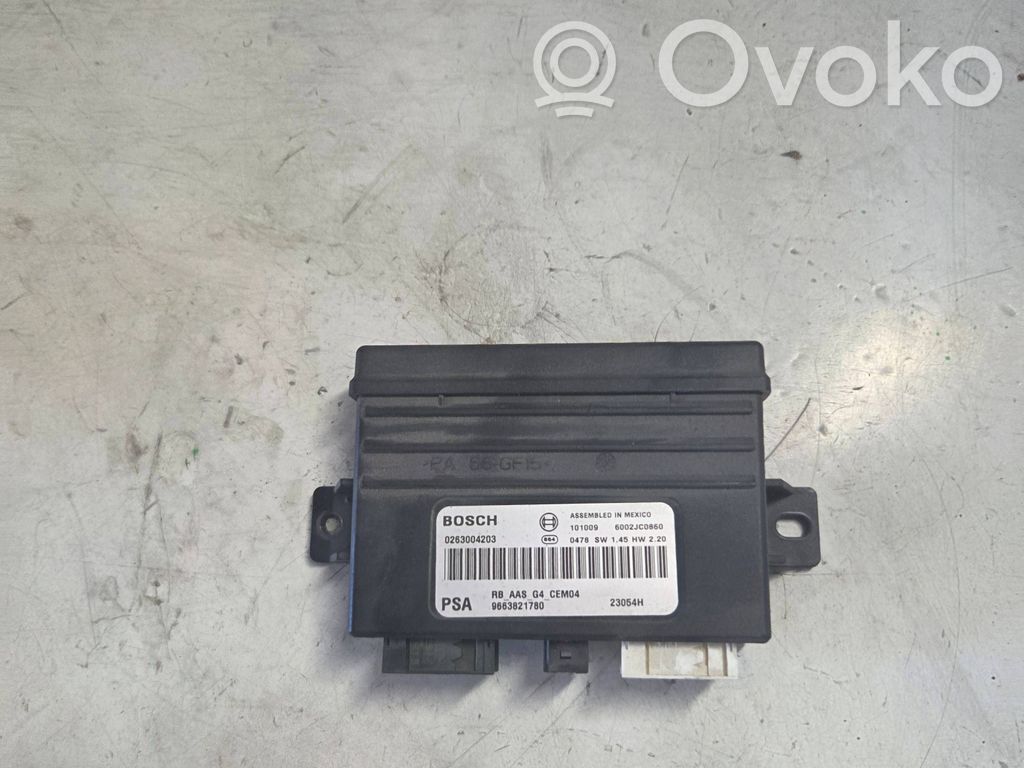 Citroen C5 Steuergerät Einparkhilfe Parktronic PDC 