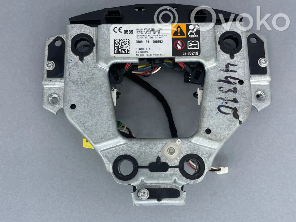 Tesla Model S Steering wheel airbag 