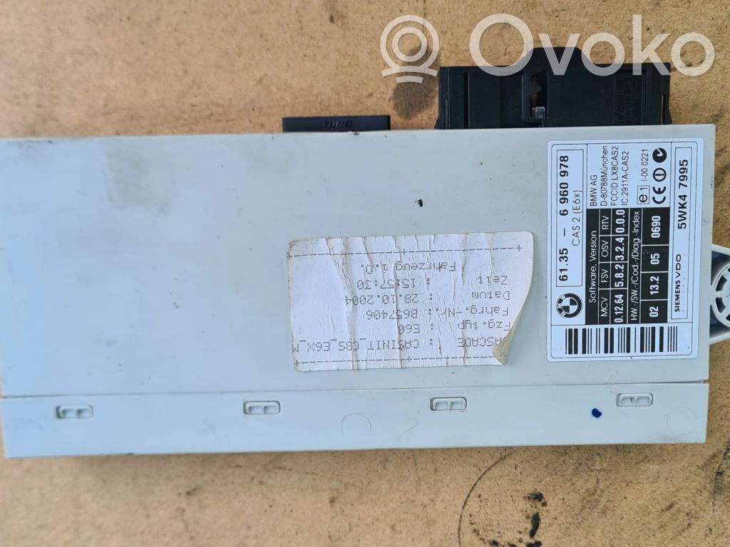 CAS control unit/module   61356960978,6960978,5WK47995