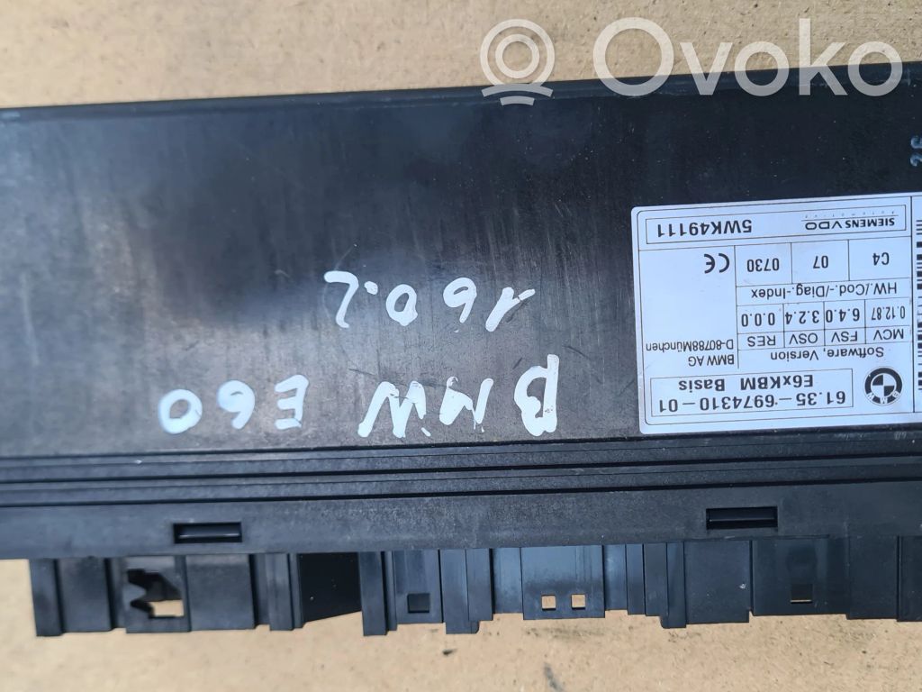 BMW 5 E60 E61 Comfort/convenience module 