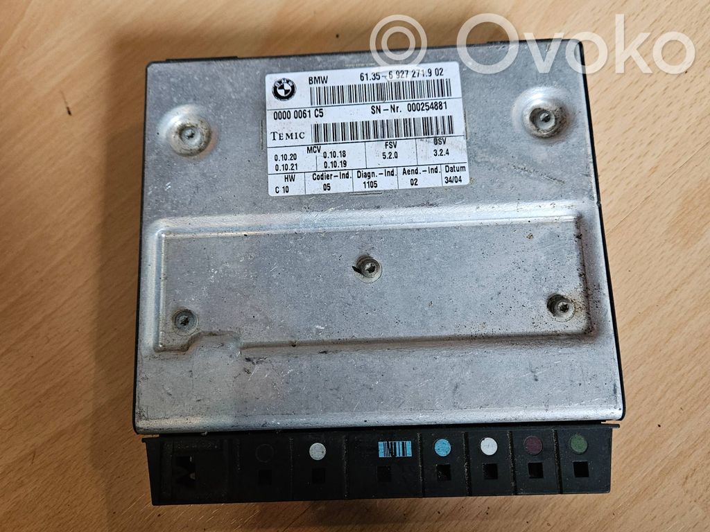 BMW 5 E60 E61 Sēdekļa vadības modulis 