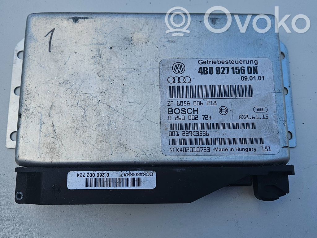 Audi A6 S6 C5 4B Gearbox control unit/module 