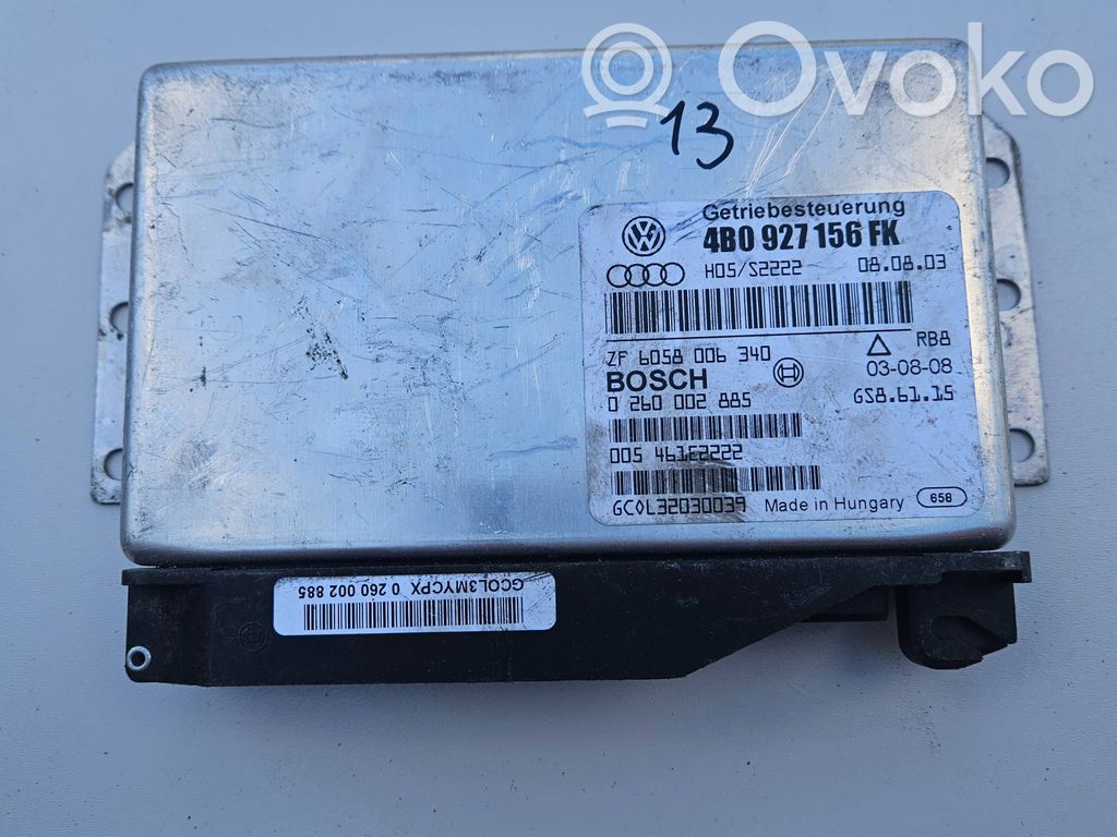 Audi A6 S6 C5 4B Gearbox control unit/module 