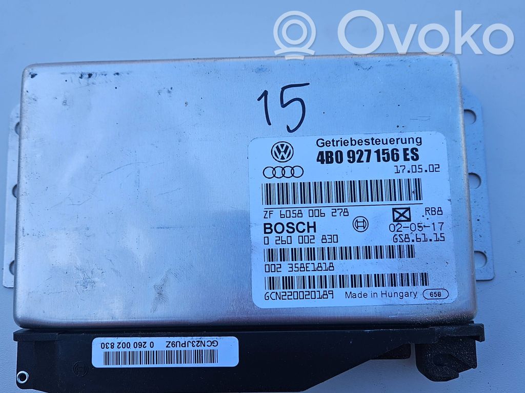 Audi A6 S6 C5 4B Gearbox control unit/module 