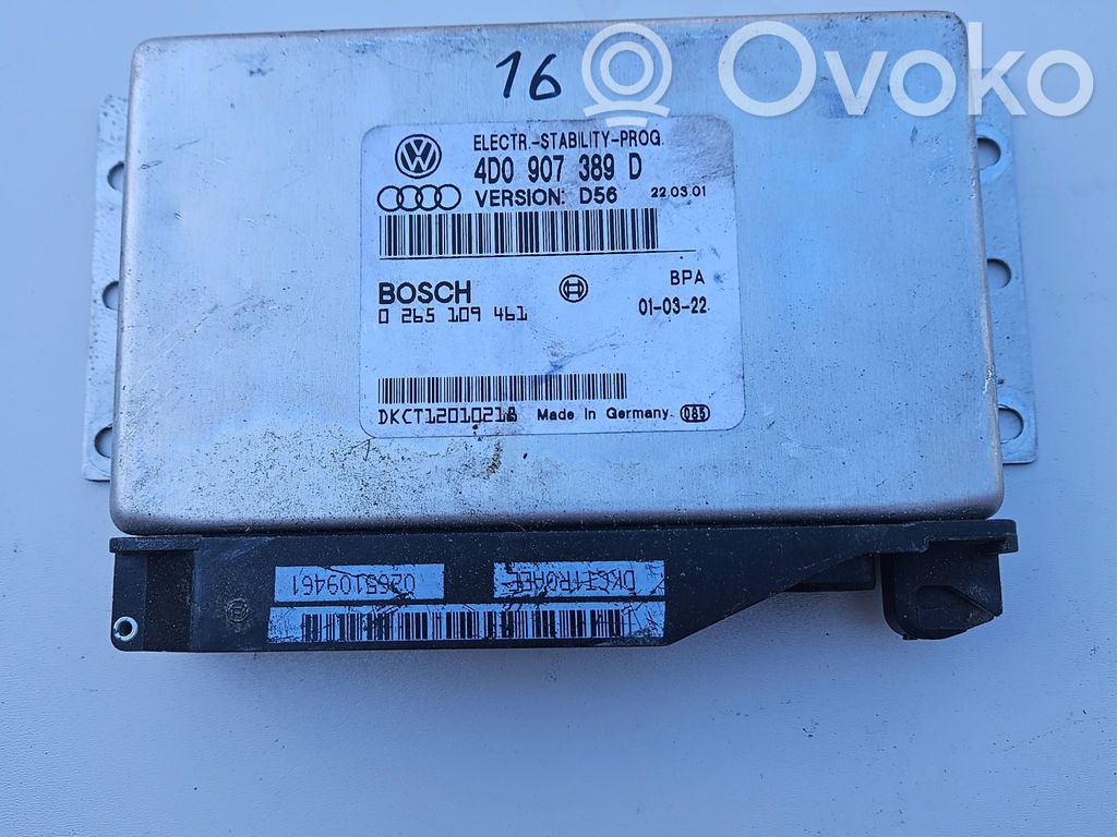 Audi A6 S6 C5 4B ESP (stability system) control unit 