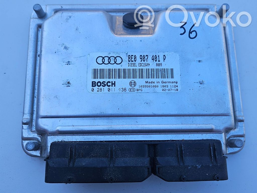 Audi A6 S6 C5 4B Engine control unit/module 