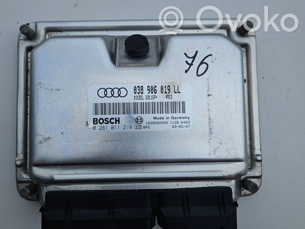 Volkswagen PASSAT B5.5 Engine control unit/module 