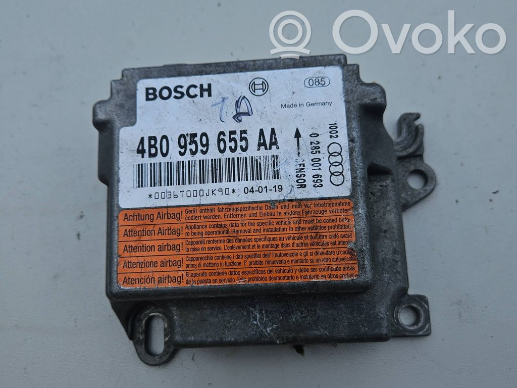 Audi A6 S6 C5 4B Airbag control unit/module 