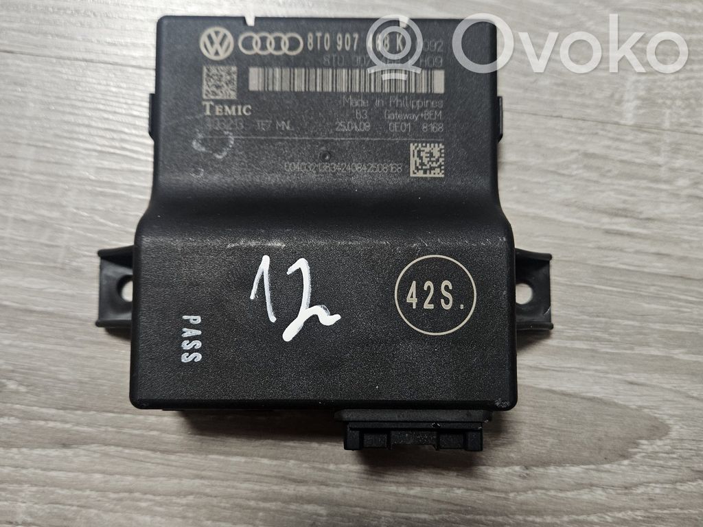 Audi A4 S4 B8 8K Moduł sterowania Gateway 