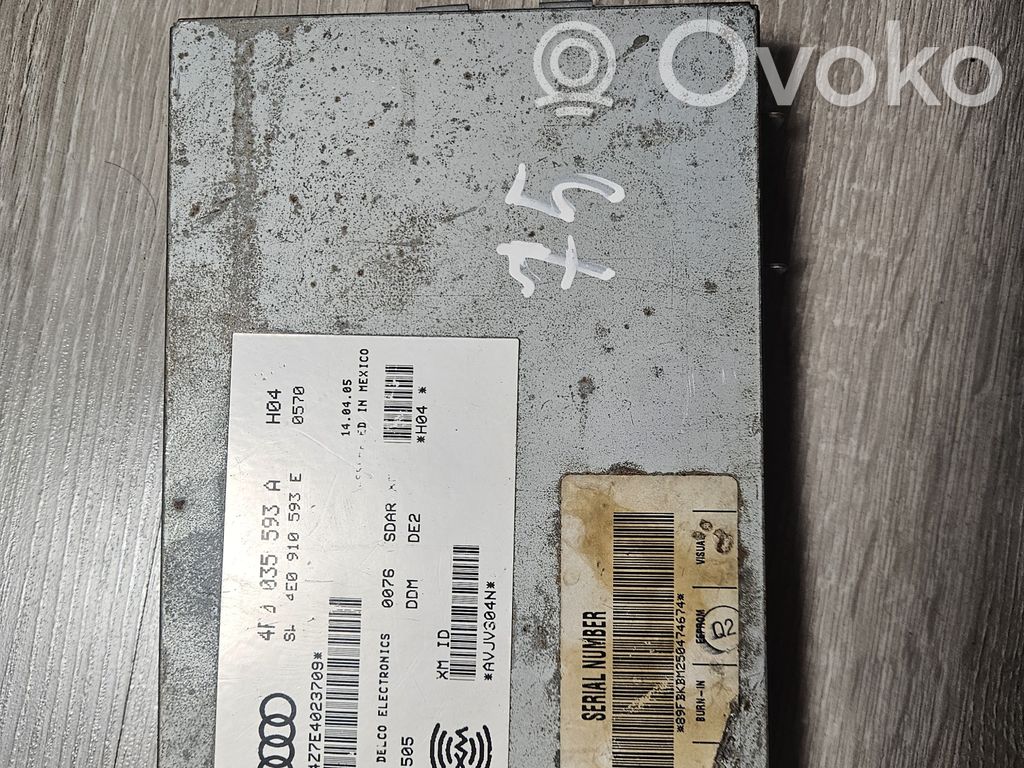 Audi A6 S6 C6 4F Head unit multimedia control 
