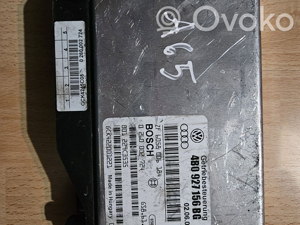 Audi A6 Allroad C5 Gearbox control unit/module 