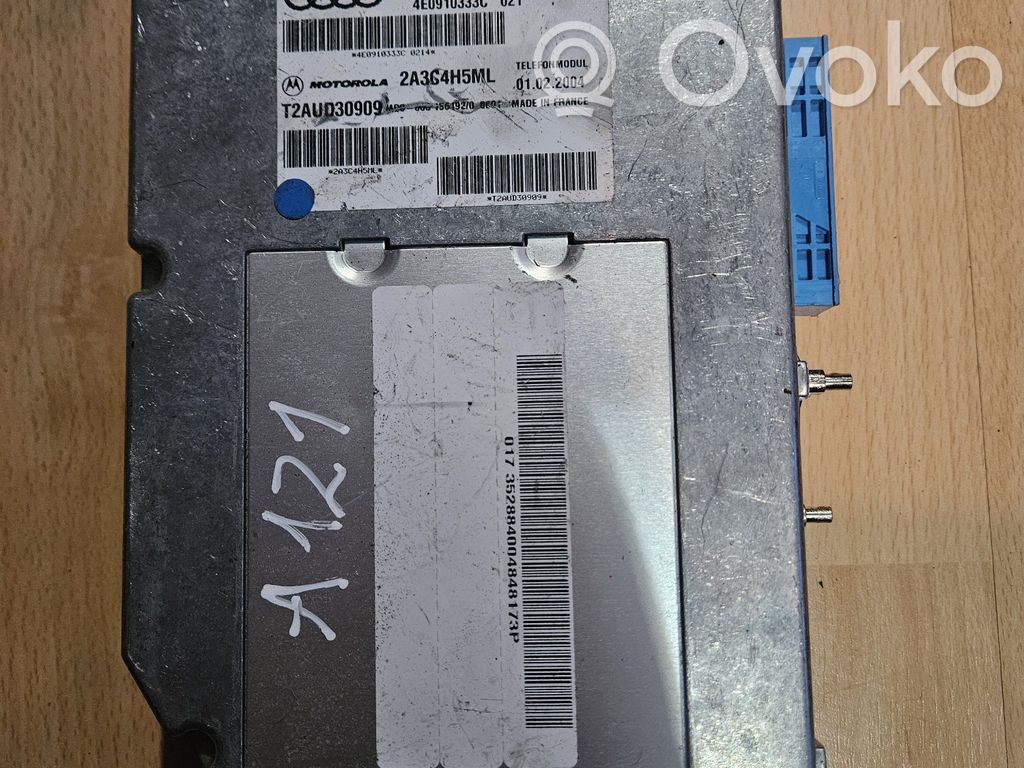 Audi A8 S8 D3 4E Phone control unit/module 