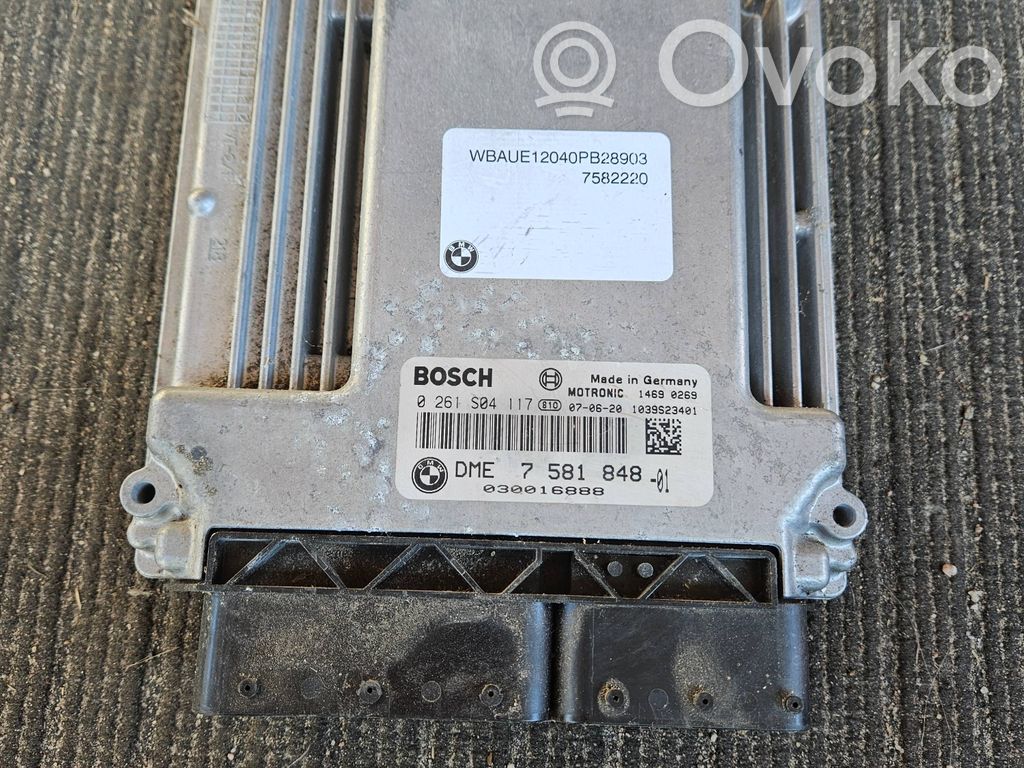 BMW 1 E81 E87 Unidad de control/módulo del motor 
