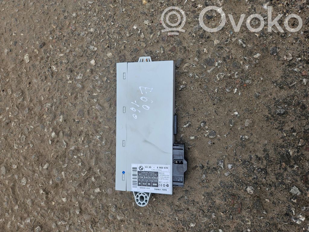 BMW 5 E60 E61 Unité de contrôle module CAS 