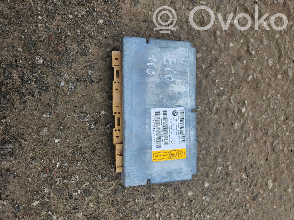 BMW 5 E60 E61 Unidad de control/módulo del Airbag 