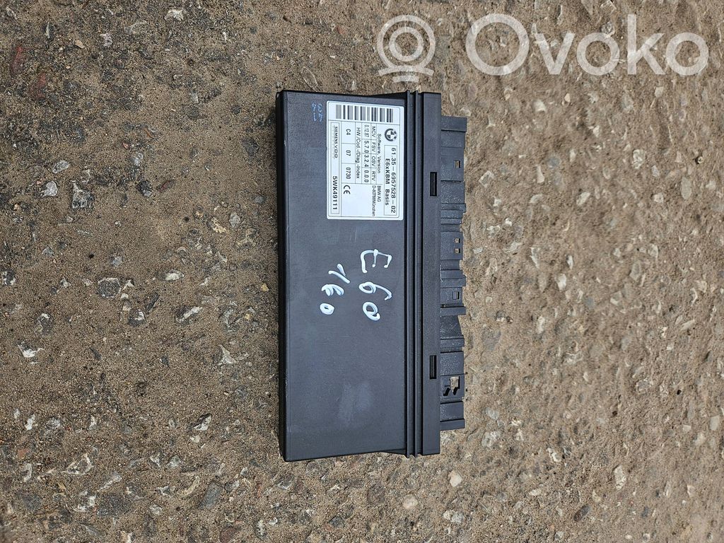 BMW 5 E60 E61 Komfortsteuergerät Bordnetzsteuergerät 