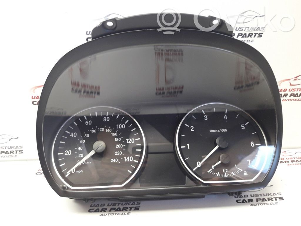 BMW 1 E81 E87 Speedometer (instrument cluster) 
