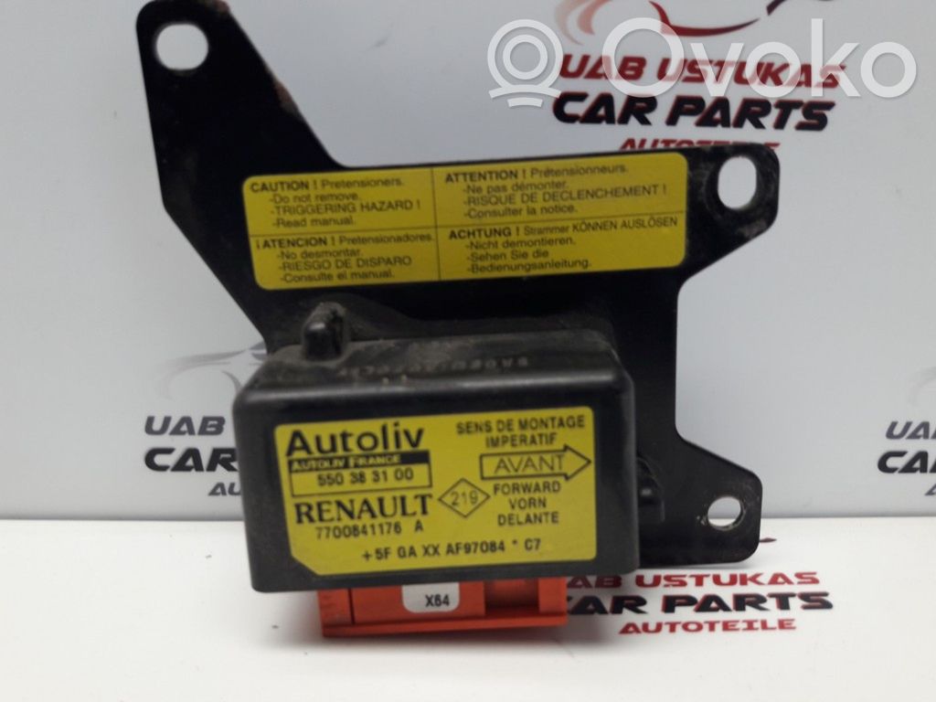 Renault Megane I Airbagsensor Crashsensor Drucksensor 