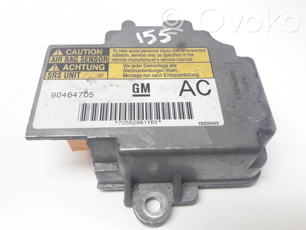 Airbag control unit/module   90464705